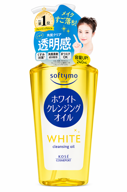 Kose Cosmeport Softymo Óleo de Limpeza Facial Branco