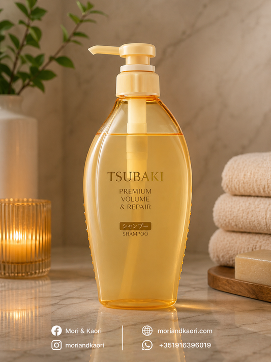 TSUBAKI Champô Premium Volume & Reparação 450ml