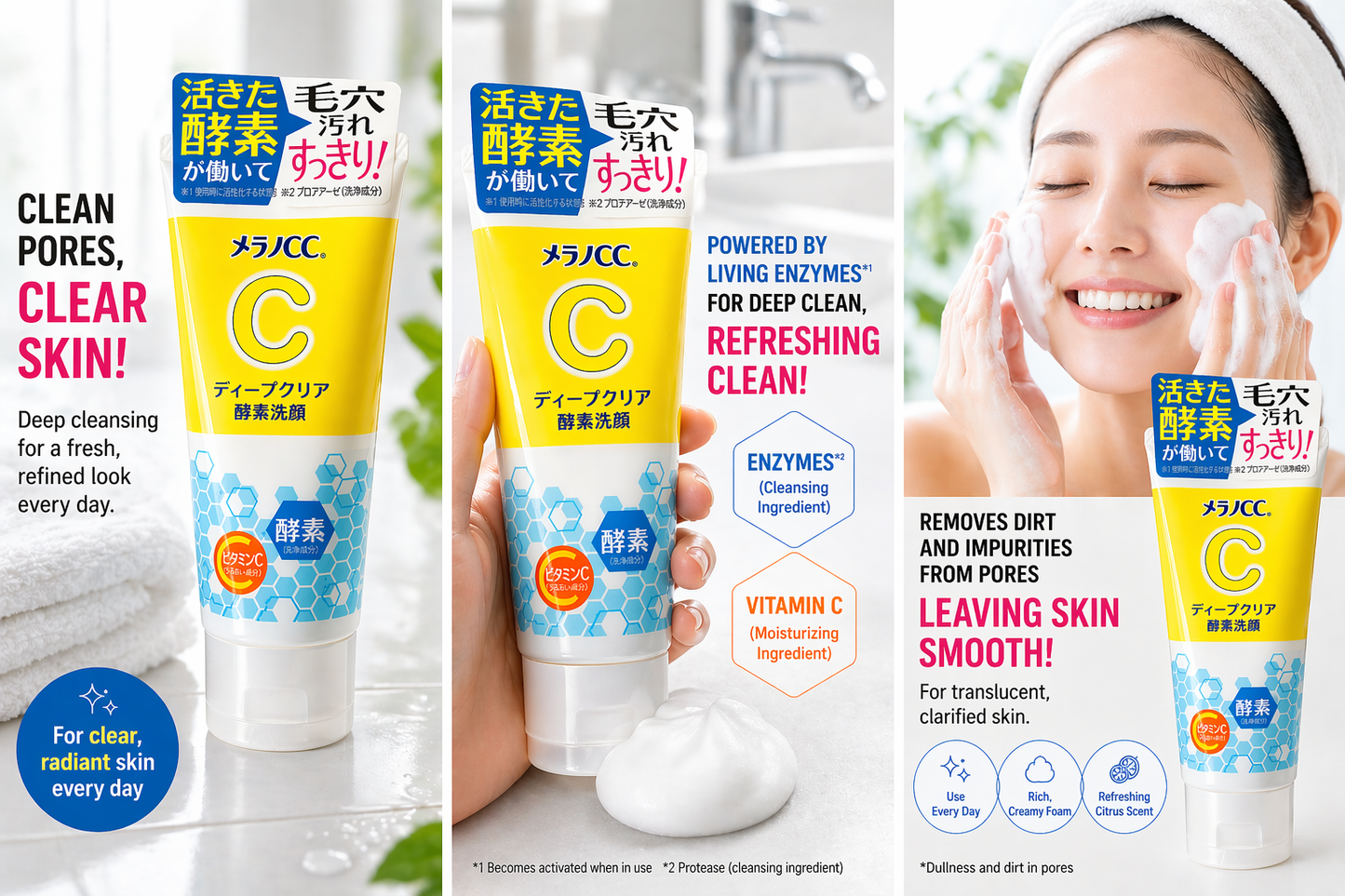 Rohto Melano CC Gel de Limpeza Facial Profundo